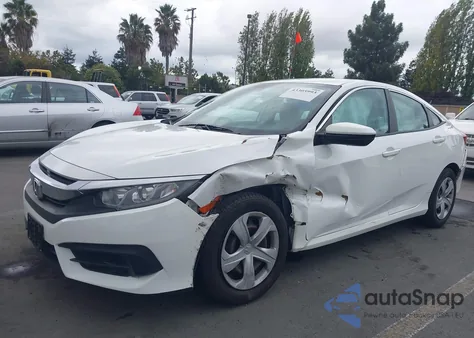2016 Honda Civic Lx from USA, damaged, VIN 19XFC2F50GE240473